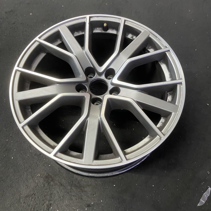 19" AUDI A4 19-22 19x8.5 , 15 spoke Original OEM Wheel Rim - MACHINED GREY - View 8