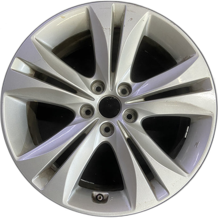 18" GENESIS 09-12 Cpe, 18x7.5 , w/o Original OEM Wheel Rim - Front View