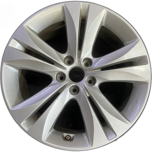 18" GENESIS 09-12 Cpe, 18x8 , w/o Original OEM Wheel Rim - Front View