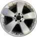 19" MERCEDES ML-CLASS 09 164 Type, ML350, 19x8, , arched fluted with 2 tabs - Front View