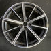 21" AUDI Q7 20-26 21x9.5 , 10 spoke Original OEM Wheel Rim - MACHINED BLACK - Additional View