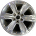 20" FORD F150 PICKUP 15-20 20x8.5, 6 spoke, Original OEM Wheel Rim - POLISHED - Front View