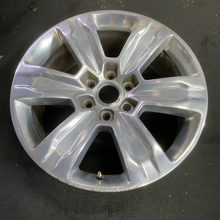 20" FORD F150 PICKUP 15-20 20x8.5, 6 spoke, Original OEM Wheel Rim - POLISHED - View 7