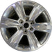20" FORD F150 PICKUP 15-20 20x8.5, 6 spoke, Original OEM Wheel Rim - POLISHED - Front View