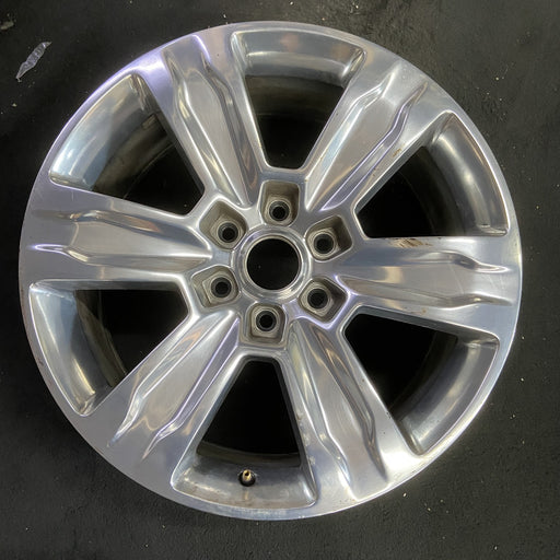 20" FORD F150 PICKUP 15-20 20x8.5, 6 spoke, Original OEM Wheel Rim - POLISHED - Additional View