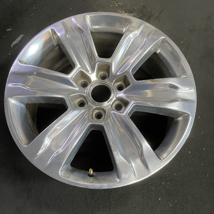 20" FORD F150 PICKUP 15-20 20x8.5, 6 spoke, Original OEM Wheel Rim - POLISHED - View 7