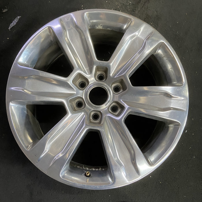 20" FORD F150 PICKUP 15-20 20x8.5, 6 spoke, Original OEM Wheel Rim - POLISHED - Additional View