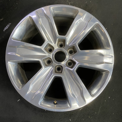 20" FORD F150 PICKUP 15-20 20x8.5, 6 spoke, Original OEM Wheel Rim - POLISHED - Additional View
