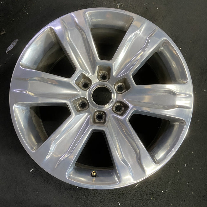 20" FORD F150 PICKUP 15-20 20x8.5, 6 spoke, Original OEM Wheel Rim - POLISHED - Additional View