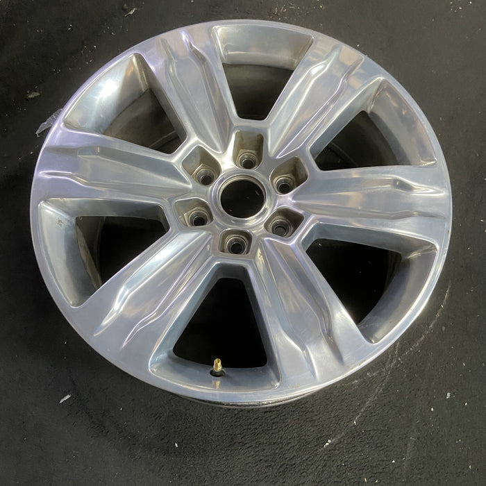 20" FORD F150 PICKUP 15-20 20x8.5, 6 spoke, Original OEM Wheel Rim - POLISHED - View 7