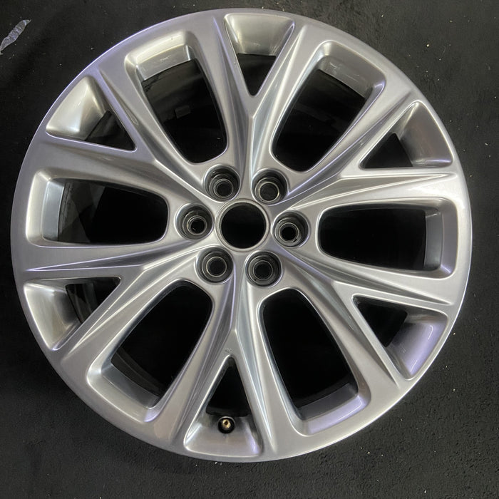 20" XT5 20-21 20x8, 12 spoke, pearl nickel Original OEM Wheel Rim - Additional View