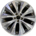 19" MDX 14-16 19x8 , , 10 spoke, w/o Original OEM Wheel Rim - MACHINED GREY - Front View