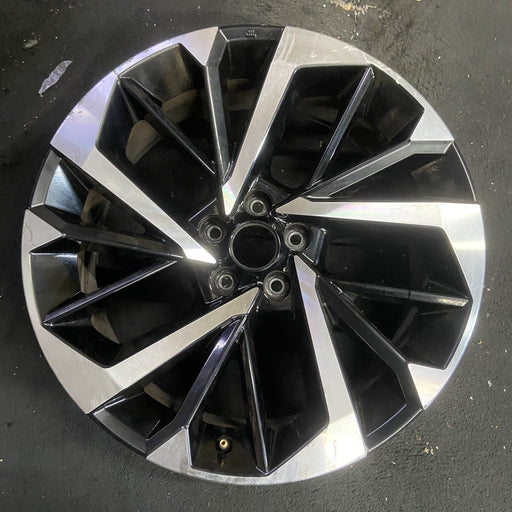 20" OUTLANDER 22-24 20x8, Original OEM Wheel Rim - MACHINED BLACK - Additional View