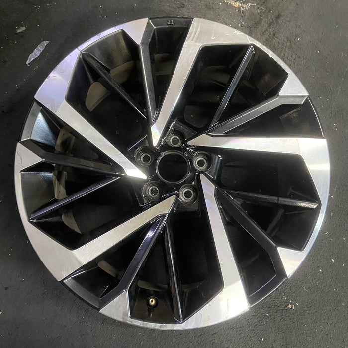 20" OUTLANDER 22-24 20x8, Original OEM Wheel Rim - MACHINED BLACK - Additional View