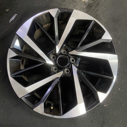 20" OUTLANDER 22-24 20x8, Original OEM Wheel Rim - MACHINED BLACK - Additional View