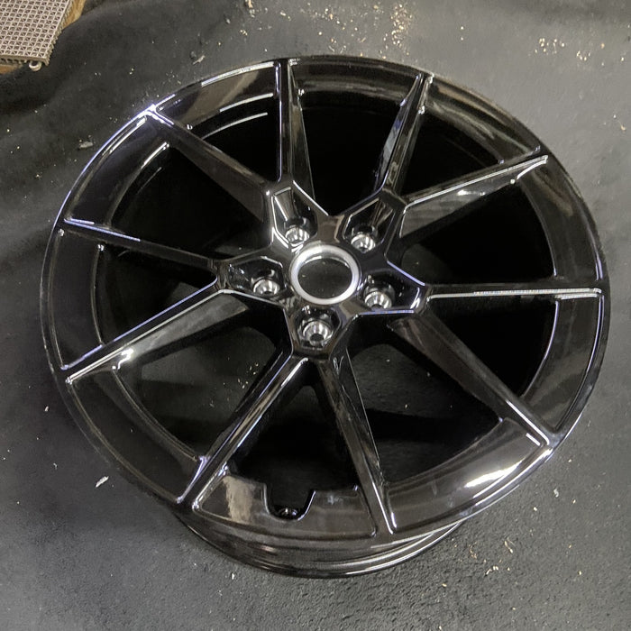 21" PORSCHE 911 25-26 21x11.5, 5 lug, 5 spoke, V spoke, Original OEM Wheel Rim - - View 7