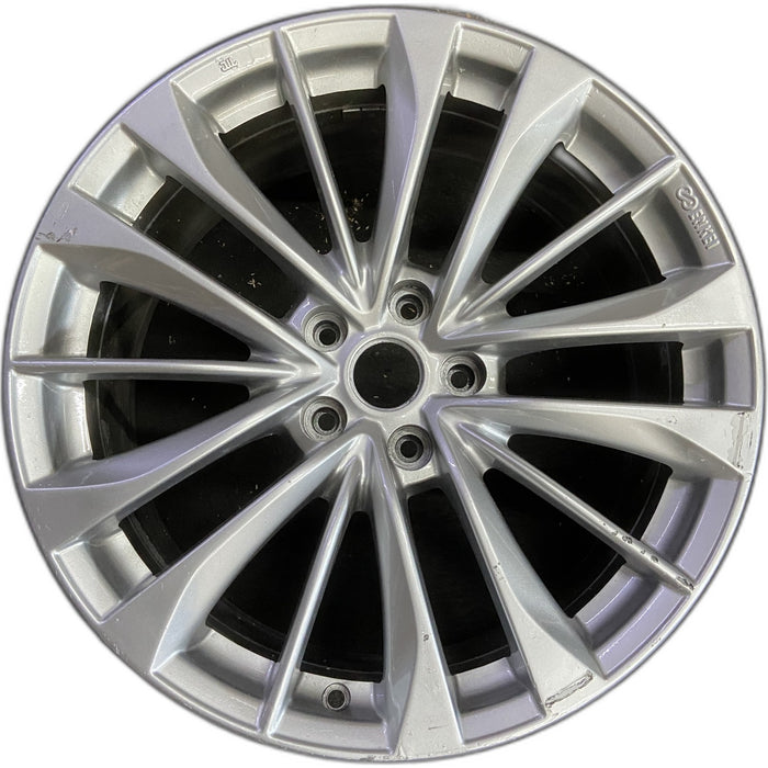 19" INFINITI G37 11-13 19x8.5 , 15 spoke, Conv Original OEM Wheel Rim - Front View