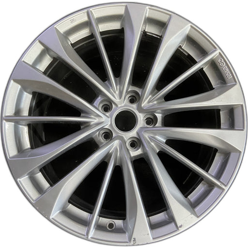 19" INFINITI G37 11-13 19x9 , 15 spoke, Cpe Original OEM Wheel Rim - Front View