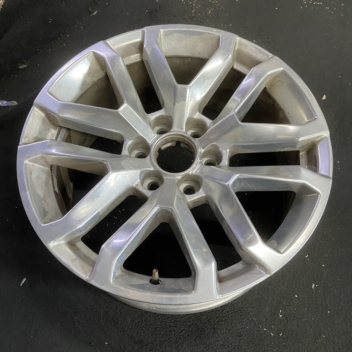 20" SIERRA 1500 PICKUP 19 , 20x9, 12 spoke, V spoke, opt NZM Original OEM Wheel - View 7