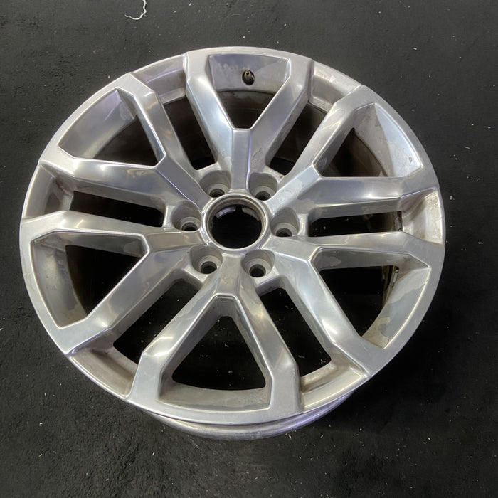20" SIERRA 1500 PICKUP 19 , 20x9, 12 spoke, V spoke, opt NZM Original OEM Wheel - View 8