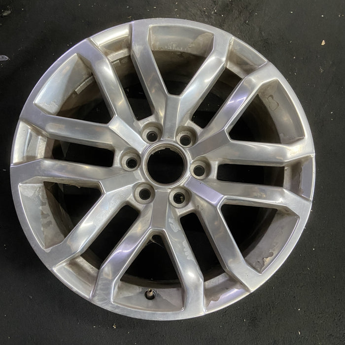 20" SIERRA 1500 PICKUP 19 , 20x9, 12 spoke, V spoke, opt NZM Original OEM Wheel - Additional View