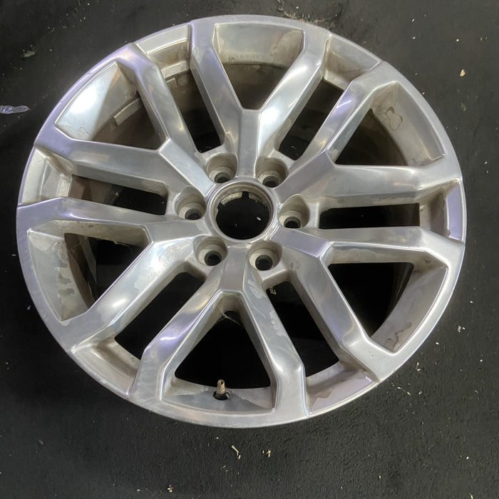 20" SIERRA 1500 PICKUP 19 , 20x9, 12 spoke, V spoke, opt NZM Original OEM Wheel - View 7