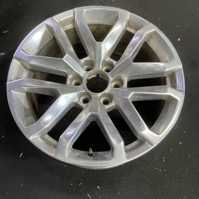 20" SIERRA 1500 PICKUP 19 , 20x9, 12 spoke, V spoke, opt NZM Original OEM Wheel - Additional View