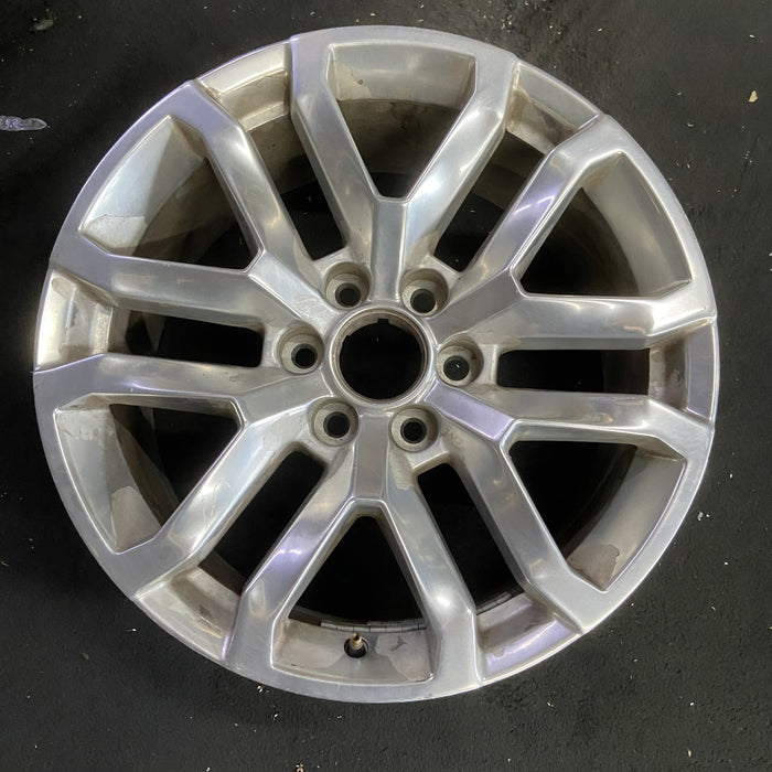 20" SIERRA 1500 PICKUP 19 , 20x9, 12 spoke, V spoke, opt NZM Original OEM Wheel - Additional View
