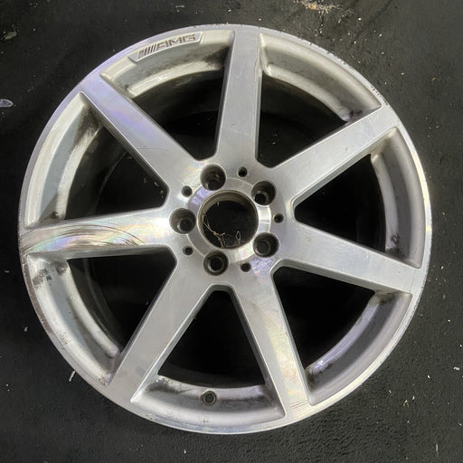 18" MERCEDES C-CLASS 12 204 Type; C250, 18x8.5, 7 spoke Original OEM Wheel Rim - - Additional View