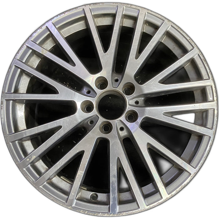 18" A-CLASS 20-22 177 Type, A250, 18x7.5, 10 V spoke Original OEM Wheel Rim - - Front View