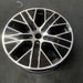 20" PORSCHE TAYCAN 20-21 20x9, 5 spoke, Original OEM Wheel Rim - MACHINED BLACK - View 8