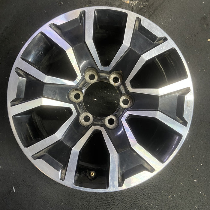 17" TACOMA 20-23 17x7.5, Original OEM Wheel Rim - MACHINED BLACK - Additional View