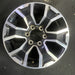 17" TACOMA 20-23 17x7.5, Original OEM Wheel Rim - MACHINED BLACK - Additional View