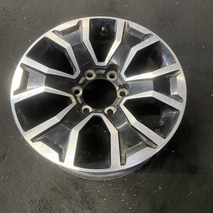 17" TACOMA 20-23 17x7.5, Original OEM Wheel Rim - MACHINED BLACK - View 8