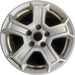17" WRANGLER 18 VIN X , 17x7.5, , aluminum, straight spoke, w/recessed outer - Front View