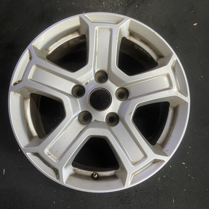 17" WRANGLER 18 VIN X , 17x7.5, , aluminum, straight spoke, w/recessed outer - Additional View