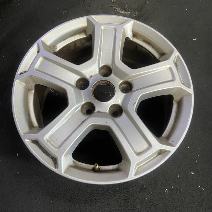 17" WRANGLER 18 VIN X , 17x7.5, , aluminum, straight spoke, w/recessed outer - View 7