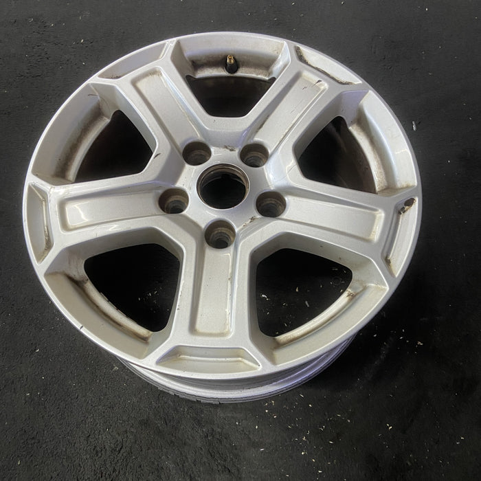 17" WRANGLER 18 VIN X , 17x7.5, , aluminum, straight spoke, w/recessed outer - View 8