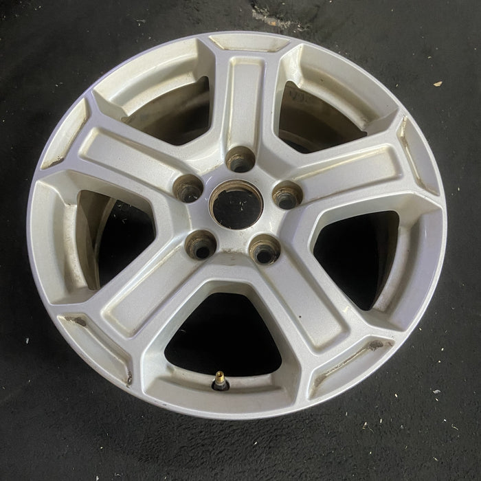 17" WRANGLER 18 VIN X , 17x7.5, , aluminum, straight spoke, w/recessed outer - View 7