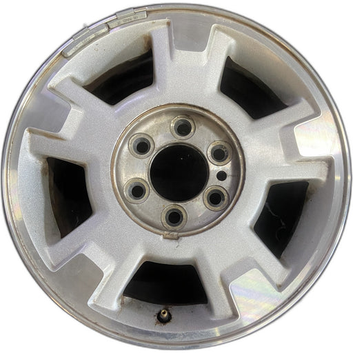17" FORD F150 PICKUP 09-14 17x7.5, aluminum, 5 spoke, Original OEM Wheel Rim - - Front View