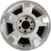 17" FORD F150 PICKUP 09-14 17x7.5, aluminum, 5 spoke, Original OEM Wheel Rim - - Front View