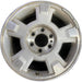 17" FORD F150 PICKUP 09-14 17x7.5, aluminum, 5 spoke, Original OEM Wheel Rim - - Front View