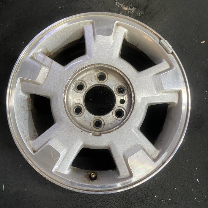 17" FORD F150 PICKUP 09-14 17x7.5, aluminum, 5 spoke, Original OEM Wheel Rim - - Additional View