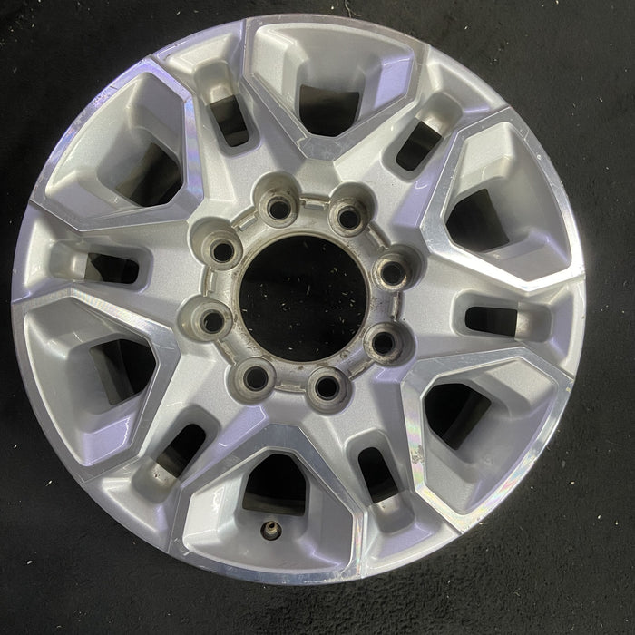 18" SILVERADO 2500 PICKUP 20 18x8, aluminum Original OEM Wheel Rim - MACHINED - Additional View