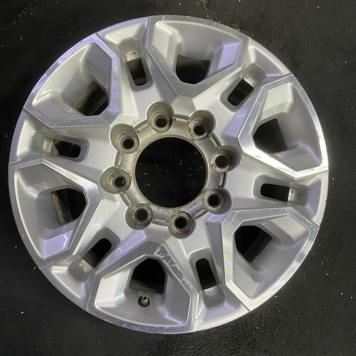 18" SILVERADO 2500 PICKUP 20 18x8, aluminum Original OEM Wheel Rim - MACHINED - Additional View