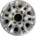 18" SILVERADO 2500 PICKUP 20 18x8, aluminum Original OEM Wheel Rim - MACHINED - Front View