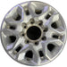 18" SILVERADO 2500 PICKUP 20 18x8, aluminum Original OEM Wheel Rim - MACHINED - Front View