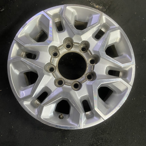 18" SILVERADO 2500 PICKUP 20 18x8, aluminum Original OEM Wheel Rim - MACHINED - Additional View