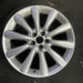 19" XF 10 , 19x8.5, 10 spoke, , funnel spoke Original OEM Wheel Rim - SILVER - Additional View