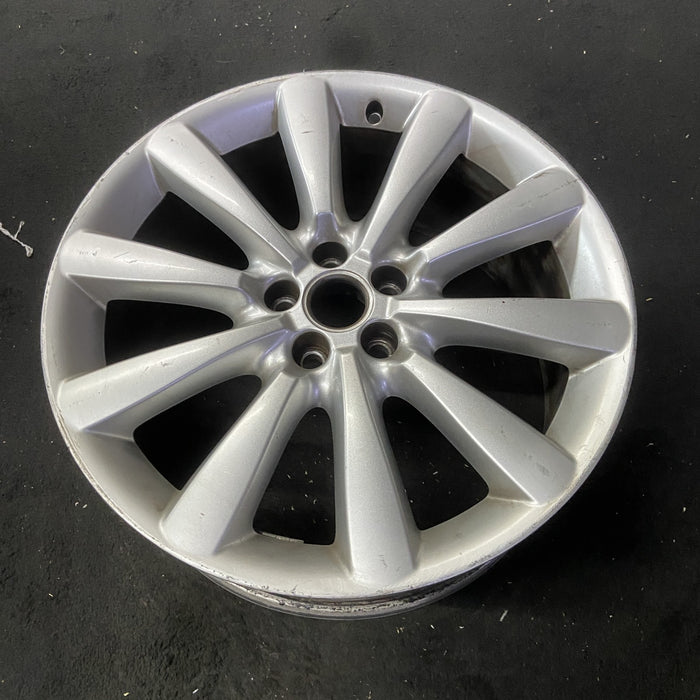 19" XF 10 , 19x8.5, 10 spoke, , funnel spoke Original OEM Wheel Rim - SILVER - View 8